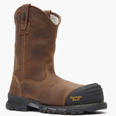 Men's Georgia Boot Rumbler Composite Toe Waterproof Pull-on Work Boot