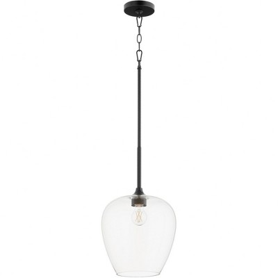 Quorum Lighting Veno 1 - Light Pendant in  Matte Black