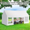 Large Party Tent, Heavy Duty Outdoor Event Tent, Wedding Tent with Removable Sidewalls & Church Windows - 3 of 4