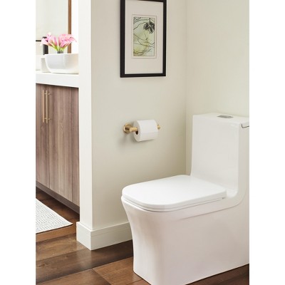 Champagne Bronze Single Post Toilet Paper Holder