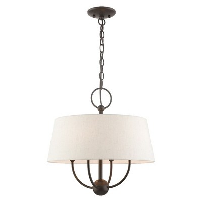 Livex Lighting Cartwright 4 - Light Pendant in  English Bronze