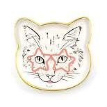 Se7en20 Ceramic Cat Face Catchall Tray