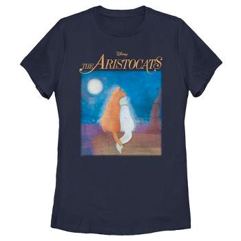 Women's Aristocats Duchess and O'Malley Night Sky T-Shirt