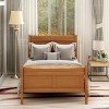 Streamdale Wood Platform Bed Twin Bed Frame Mattress Foundation Sleigh Bed With Headboard/Footboard/Wood - 2 of 4