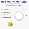 Avery 3" Diameter Labels, Gold Dots with Blue Border, 60 ct - 2 of 4