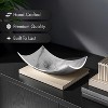 Creative Scents White Marble Look Fruit Decorative Bowl Dish - 4 of 4