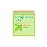 Sticky Notes Cube 1.88" x 1.88" Multicolor - up & up™
