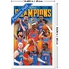 Trends International NBA Oklahoma City Thunder - 2025 NBA Finals Champions Framed Wall Poster Prints - 3 of 4