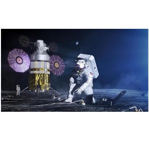 Toynk xEMU Space Suit Moon Puzzle | 1000 Piece Jigsaw Puzzle - 1 of 4