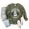 Simply Sage Market Women's Graphic Sweatshirt Always Cold Snowman - 3 of 4