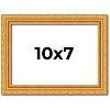 PosterPalooza | 10x7 Wood Antique Frame with UV Acrylic, 4 Finishes: Bronze, Gold, Silver, and Black - 2 of 4