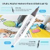 Ohuhu Markers for Starters, 80-color Chisel & Fine Dual Tips Alcohol Marker Set for Adult Beginner, Great Value Pack for Students' Art Class -Manoa - 2 of 4