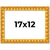PosterPalooza | 17x12 Bamboo Picture Frame, UV Acrylic, 4 Finishes - Brown, Black, Gold, and Natural - 2 of 4