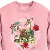 Boys' - Disney - Christmas - Family In The Forest Graphic Long Sleeve Fleece Sweatshirt - 2 of 4