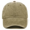 Nertpow Men Women Baseball Cap-Low Profile Adjustable Washed Cotton Golf Dad Hat - 2 of 4