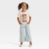 Toddler Girls' Crayons Graphic T-Shirt - Cat & Jack™ Black - 4 of 4