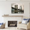 Stupell Industries Vintage Brooklyn Bridge, 48" x 36" - 2 of 4