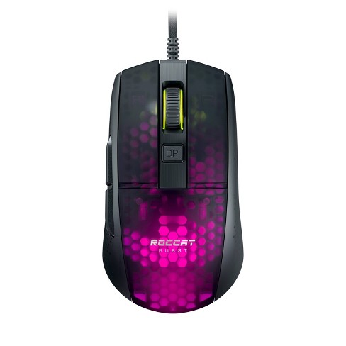 Roccat Burst Pro Wired Gaming Mouse For Pc Black Target