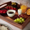 ZASSENHAUS Wood Serving Tray, Acacia, rectangular, 17" x 14" x 2.75" - 3 of 3