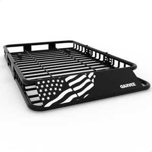 Universal Roof Rack Carrier Basket, 200 Lbs Capacity Car Cargo Rack, Luggage Holder Basket for SUVs, Trucks, Vehicles - 1 of 4
