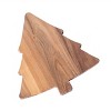 Transpac Wood Holiday Tree Serving Platter Multicolored Christmas Decor Perfect for Treats and Gift Giving - 2 of 3