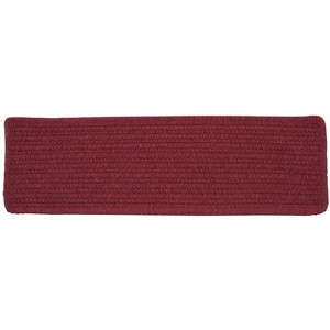 Colonial Mills Courtyard CY54 Cedar Red 8"x28" - Area Rug - 1 of 1