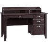 HomeStock Shoal Creek Computer Desk Black – Jamocha Wood, 53.15” L x 23.47” W x 36.26” H - 2 of 4