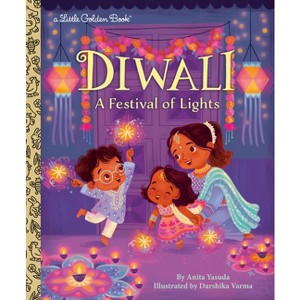 Diwali: A Festival of Lights - (Little Golden Book) by  Anita Yasuda (Hardcover) - 1 of 1