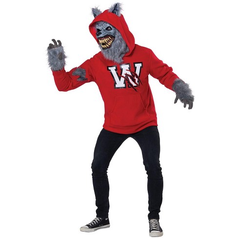 California Costumes Big Werewolf On Campus Adult Costume, Small/medium ...