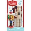 Works of Ahhh Holiday Craft Set - Nutcracker Father Christmas - 2 of 4