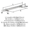 Amerock Central 6-5/16 Inch (160mm) Cabinet or Furniture Pull - 4 of 4