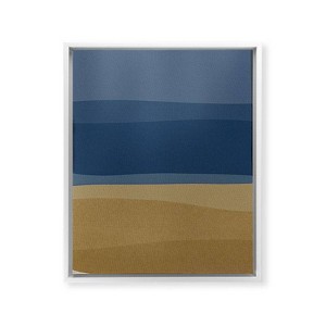Orara Studio Modern Framed Art Canvas White - Deny Designs - 1 of 4