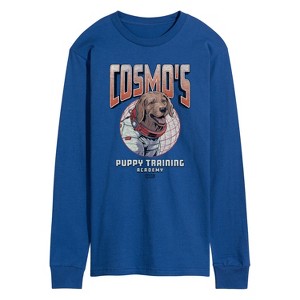 Men's - Marvel - Guardians of the Galaxy Cosmos Puppy Training Long Sleeve Graphic T-Shirt - 1 of 4