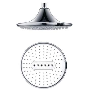 Two Function Showerhead Rain Can with Temp LED and Wave Sensor - Tosca