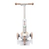 INFURNIC Kick Scooters 2in1 Kids Ride On Scooter with Three Wheels Wider Pedal and Colorful Lights, White, 24.8"*12.2"*27.2" - 2 of 4