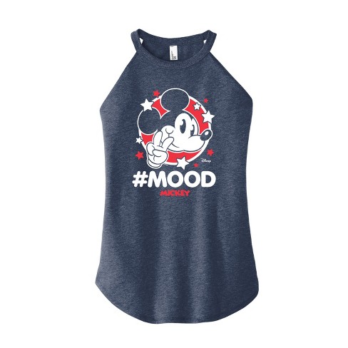 Women's - Disney - Mickey Mouse Graphic High Neck Tank - image 1 of 3