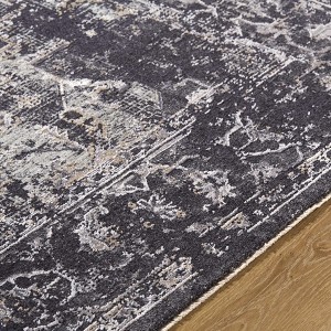 Hauteloom Alissa Black Area Rug - 1 of 4