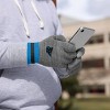 NFL Carolina Panthers Gray Big Logo Glove: Knit Acrylic, Ribbed Cuffs, Adult Sizing - 4 of 4