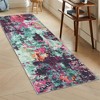 Modern Abstract Washable Rug for Living Room, Stain Resistant Non-Shedding Area Rug for Bedroom, Dining Room, Home Office - 2 of 4