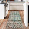 COZONY Geometric Carpet Mat Rug, Machine Washable Non-Slip Low Pile Area Rug for Living Room Bedroom Dining Room - 3 of 4