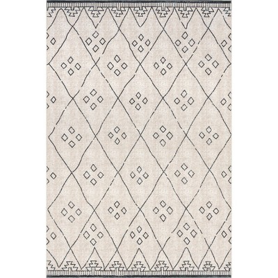 Nuloom Sydney Pet Friendly Machine Washable Diamond Trellis Area Rug
