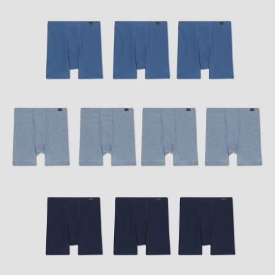 Hanes Men's Comfort Soft Super Value 10pk Waist Band Boxer Briefs - Colors May Vary