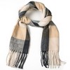 Alpine Swiss Mens Plaid Scarf Softer Than Cashmere Scarves Winter Shawl - 3 of 4