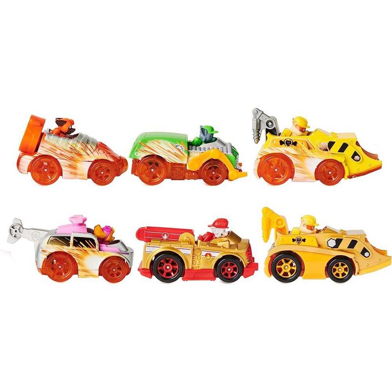 Paw Patrol, True Metal Spark Gift Pack of 6 Collectible Die-Cast Vehicles, 1:55 Scale, 2 of 4