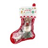 Midlee Christmas Dog Treats Filled Stocking- Pre- Made Christmas Pet Gift - 2 of 3