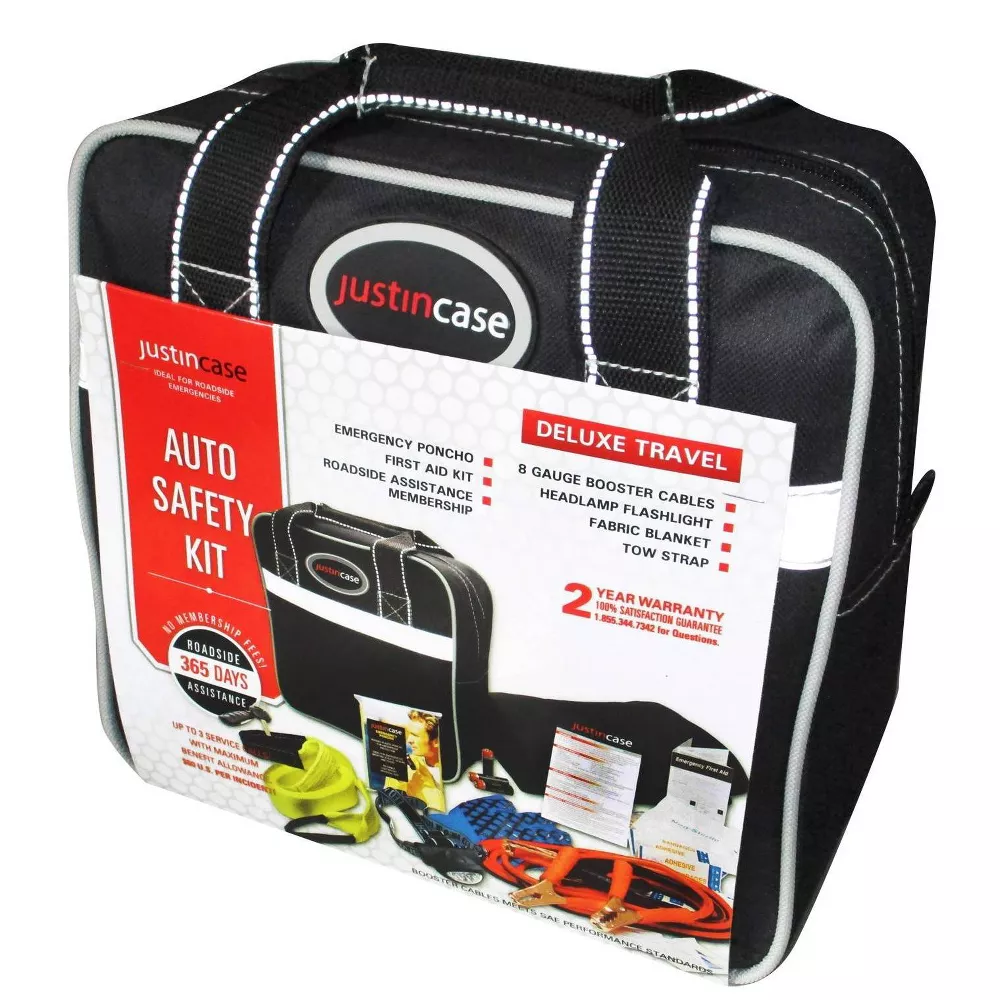 Auto safety kit - prepare car for road trip