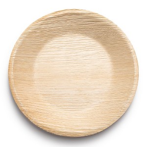 Smarty Had A Party 13 oz. Round Palm Leaf Eco Friendly Disposable Soup Bowls (100 Bowls) - 1 of 4