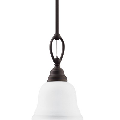 Generation Lighting Wheaton 1 light Heirloom Bronze Pendant 61625-782