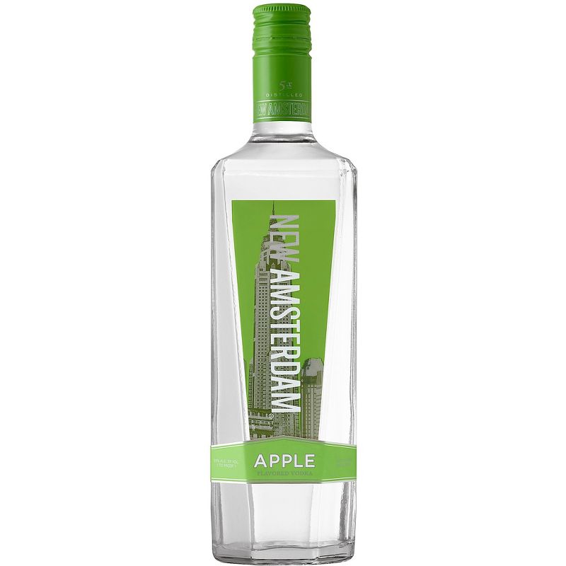 New Amsterdam Apple Flavored Vodka - 750ml Bottle, 1 of 5
