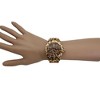 Olivia Pratt Women's Animal Print Metal Watch - 2 of 4